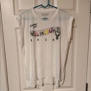 Milwaukee Bucks Graphic Sleeveless Tee
